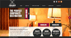 Desktop Screenshot of jananihomes.com